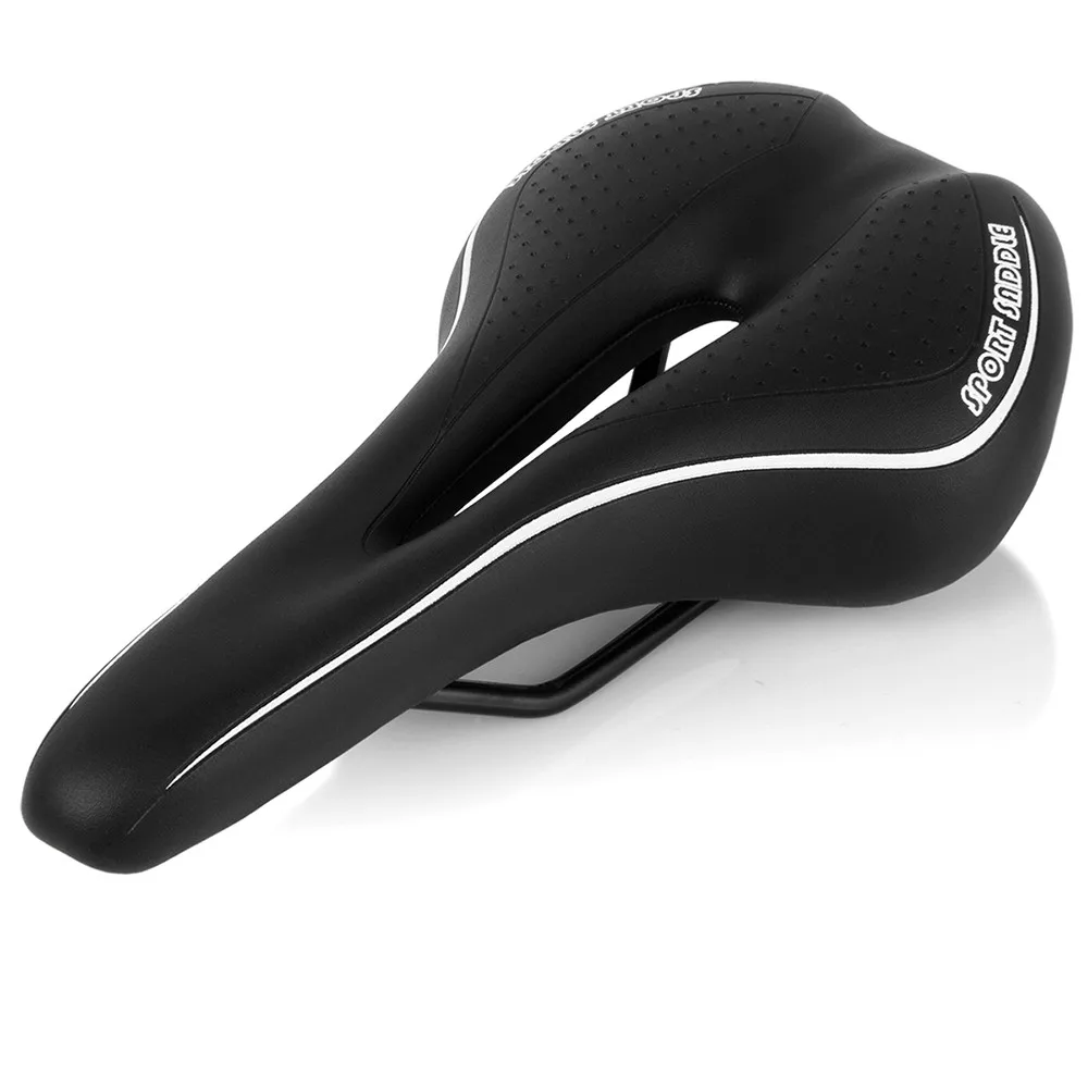  Silicone Gel Extra Soft Bicycle Bike MTB Saddle Cushion Seat Cover Pad Comfort Road Mountain Bike Leather Woman #3O18 (4)