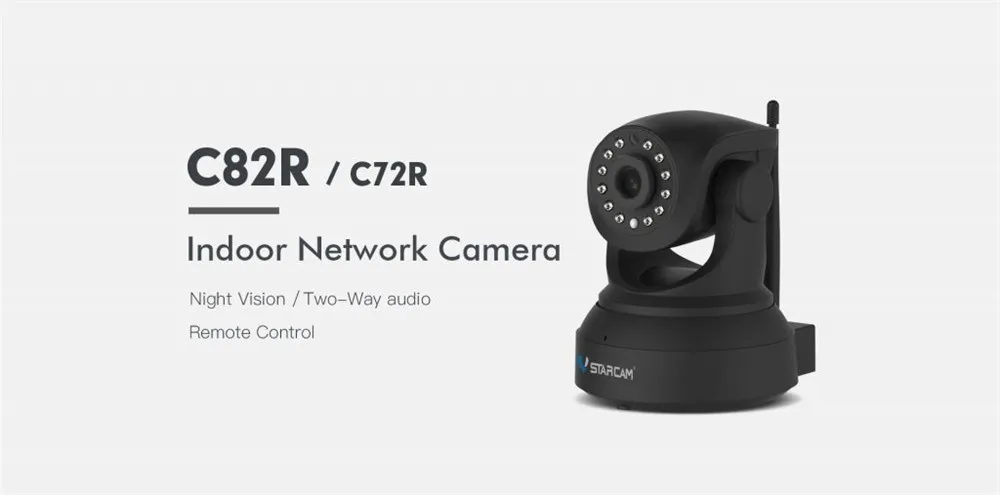Vstarcam C82R/C72R 720/1080 P Беспроводная PTZ камера wifi IP камера