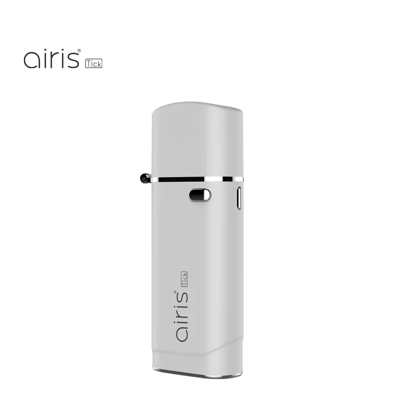 AIRISTECH airis tick испаритель 650 мАч батарейный мод для электронных сигарет 11 мм Картридж с конопляным маслом электронная сигарета напряжение управление Vape ручка комплект - Цвет: Белый
