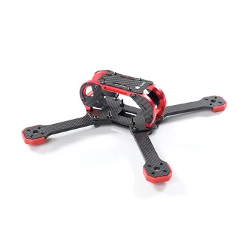 

TransTEC Fatty 218 3K 4mm Carbon Fiber Racing Quadcopter Frame 218mm Rack for FPV Racer Racing Drone 7075 Metal Parts