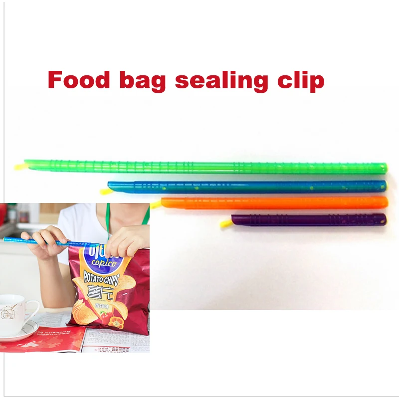 

detancheite baton puce Refrigeration tools and equipment Food bag sealing clip stick Fresh lock Viariety packing125-285mm 40pcs