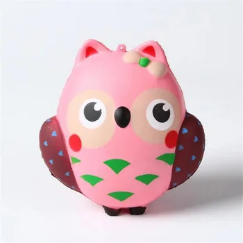 

Jumbo Squishy Kawaii Cute Owl Cream Scented Squishies Slow Rising Decompression Squeeze Toys quash anti-stress F1
