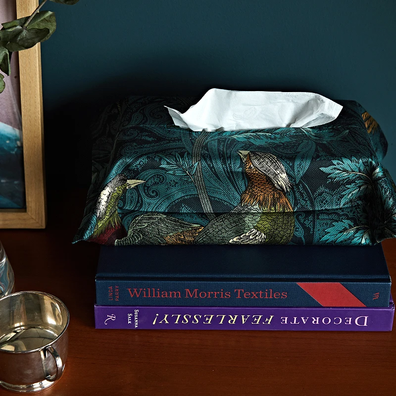 

Floral home tissue box facial tissues napkin box case