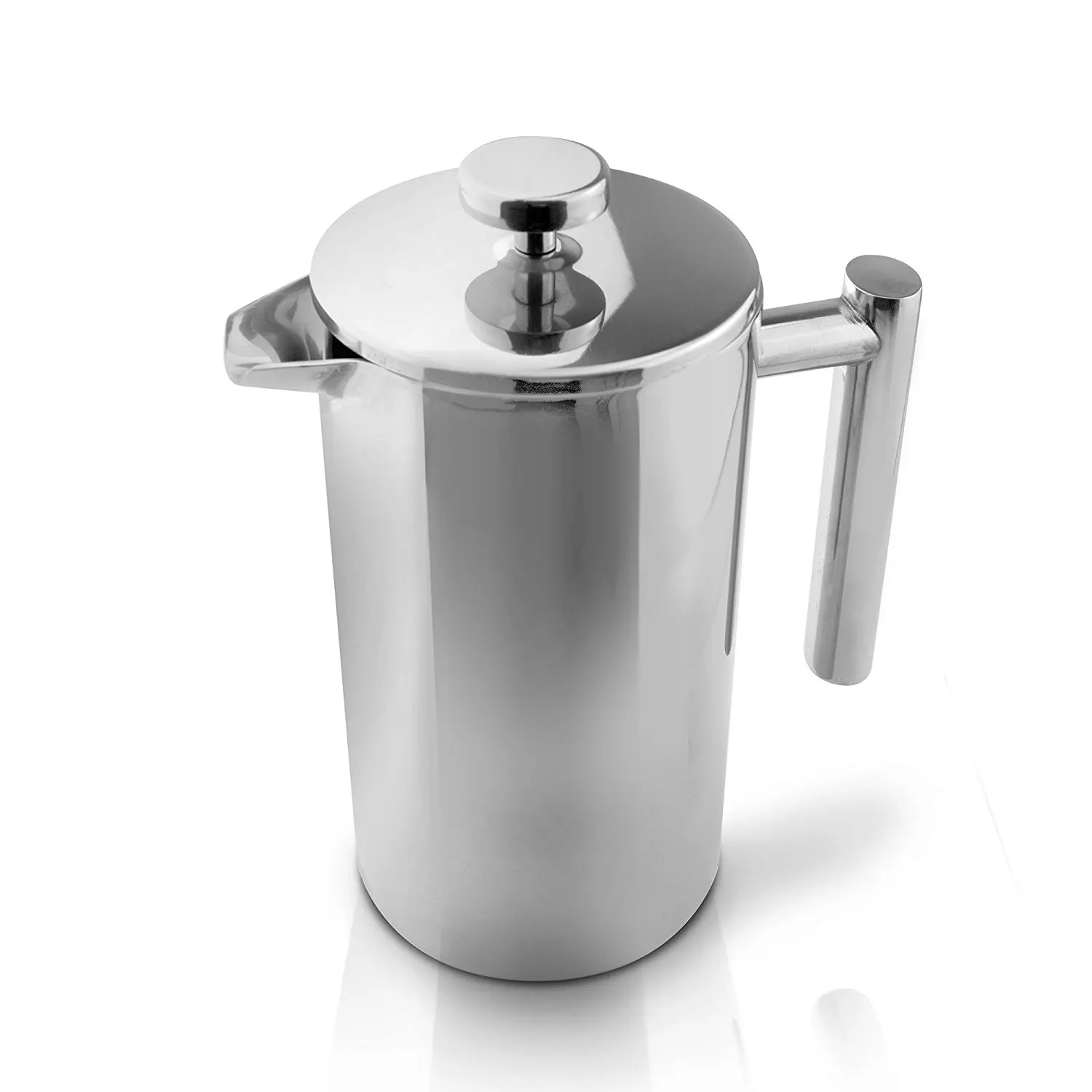 Stainless Steel Caf/é Ole Cafetiere Coffee Maker Mirror 3 Cup