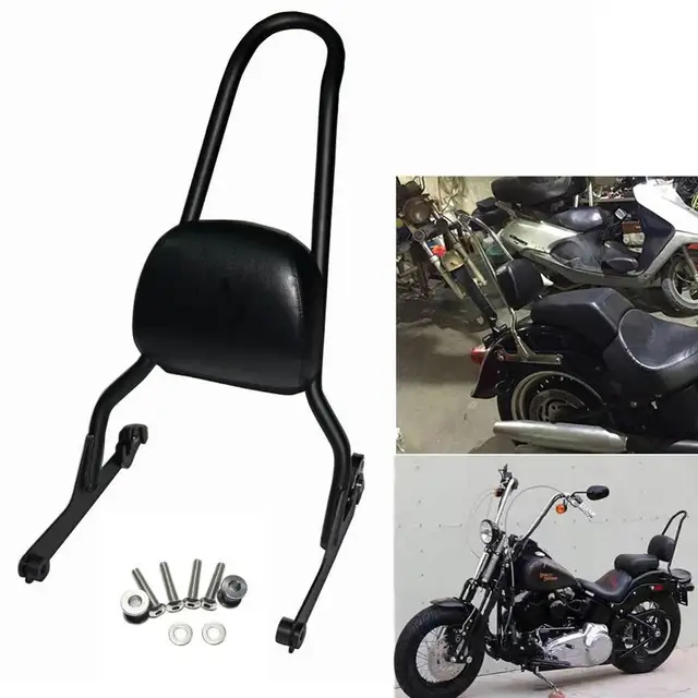 Motorcycle Detachable Backrest Sissy Bar For Harley Fatboy LO FLSTF