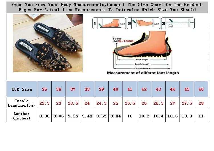 SWYIVY/Женская обувь на плоской подошве; тапочки; сезон весна; коллекция года; стразы лисы; женские туфли без задника на плоской подошве; повседневная обувь; шлепанцы на плоской подошве с заклепками