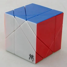 Dayan 5-Axis 3-Rank Tangram волшебный куб головоломка на скорость игры часы-кольцо с крышкой игрушки для детей Взрослые