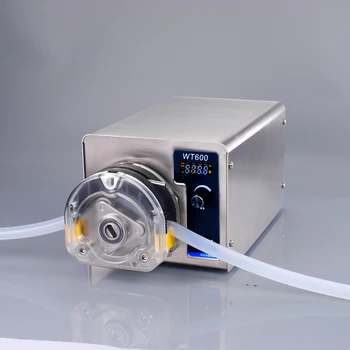 

Mini peristaltic pump metering pump 220V 110V DC High flow for aquarium laboratory analysis liquid filling machine food grade