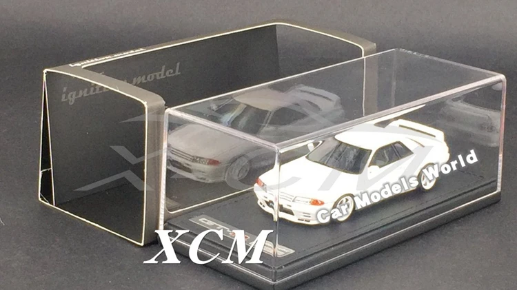 Полимерная модель автомобиля для IG-Model Nismo R32 GT-R S-tune 1:43(белый)+ маленький подарок