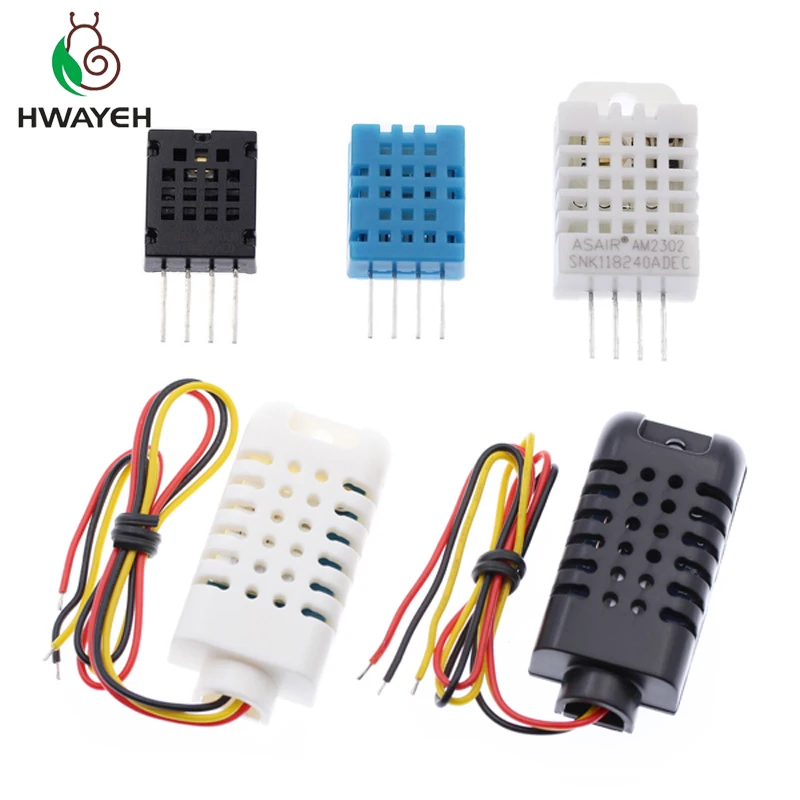 Цифровой датчик температуры и влажности DHT11 DHT22 AM2302B AM2301 AM2320 для Arduino AM2302|temperature and