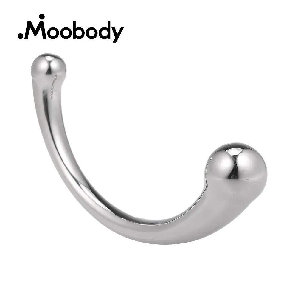 Double-ended G-Spot Anal Plug Prostate Massager Metal Stimulator Dildo Masturbator Sex Product For Women Men Gays | Красота и