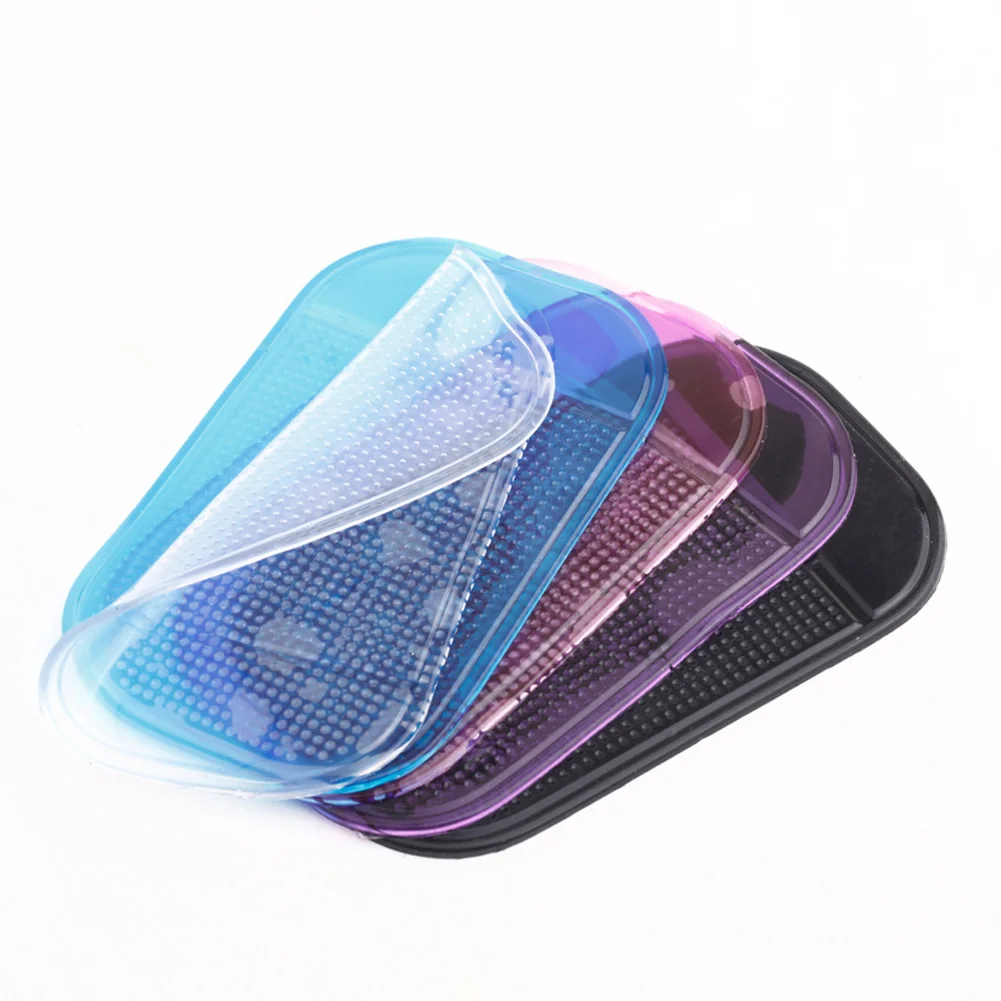 Car Dash Anti Slip Soft Mats Sticky Pads for Phone Key Pen Sunglasses Color Random 5pcs | Автомобили и мотоциклы