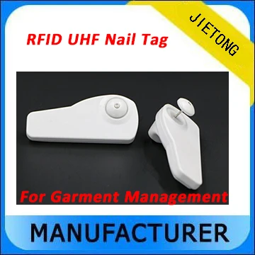 900 МГц Iso-18000 6 GEN2 рчид УВЧ пассивный гвоздь-штырь для швейной промышленности Управление