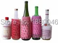 wholesale New Fruit foam white EPE Foam mesh sleeve net Thick fruit foam sleeve net for pitaya packing material 16cm*7cm 740pcs