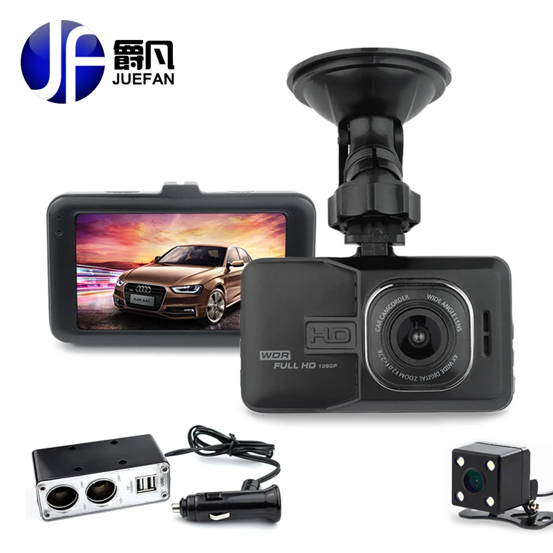 JUEFAN SD18 Car font b Camera b font DVR Car DVRS 170 Degree Angle Full HD