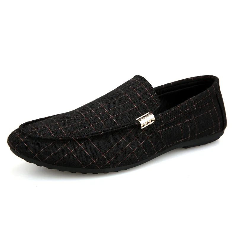 Slip On Men Loafers Spring Wholesale Fashion Men Shoes Men's Flats Male Footwear Big Size 39-44