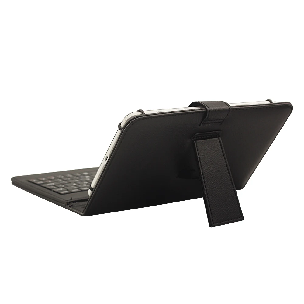 Universal Micro USB Keyboard Leather Stand Case Cover For 10 10.1 Inch Android Tablet PC For Samsung Lenovo Tablet Keyboard Case