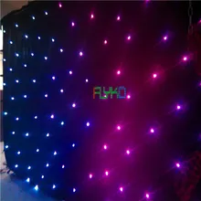 4x8 м дешевая цена светодиодная лампа в виде свечи звездный занавес