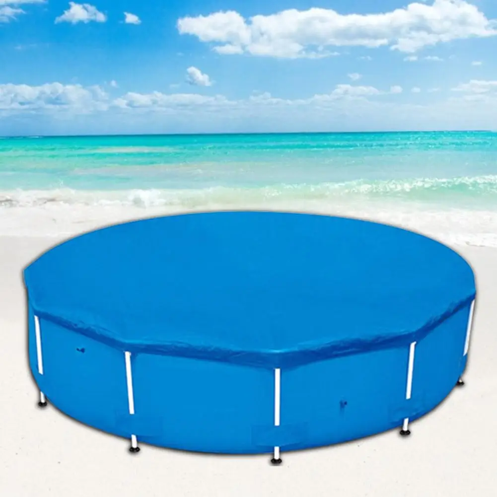 

Folding Swimming Pools Cover Basen Piscina Inflatable Ground Cloth Pool Accessories Multiple Sizes Dust-proof Cover