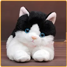 30 см моделирование кошка плюшевая игрушка сопутствующий спящий папа кошка мягкая подушка кукла День рождения Рождественский подарок