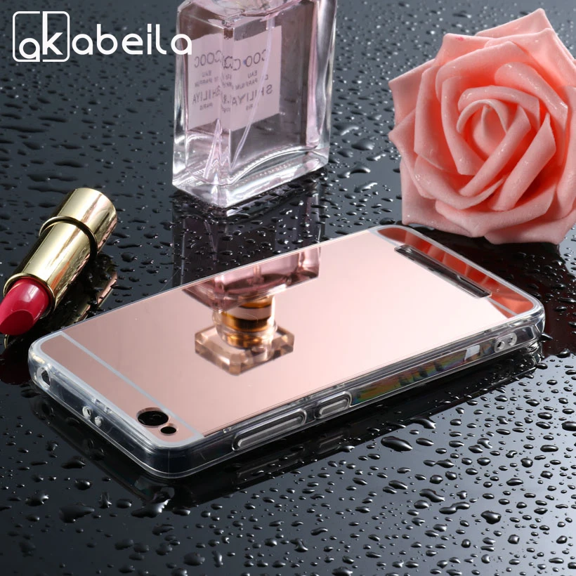 

Mobile Phone Cases For Xiaomi Redmi 4A Note 4X Cover Redmi4A Red Rice 4A 4 X Note4X Case Plating Mirror PC TPU Bags Skin Housing