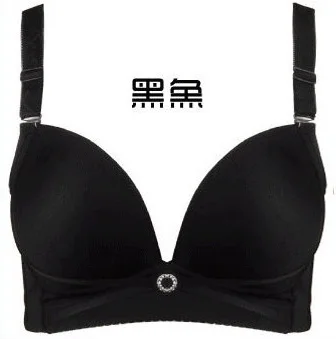 

Super sexy bra seamless push up bra smooth soft B C D cup bow lace plus size bras for women fashion lingerie T-shirt bh BHS C305