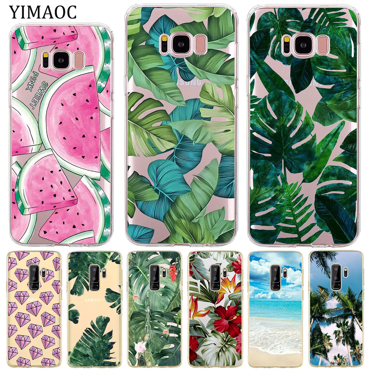 YIMAOC летнее платье с цветочным узором для фруктовых деревьев мягкий силиконовый
