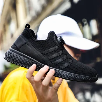 

Best selling flying woven sneakers men's casual shoes bump texture shock absorption outsole outdoor mountaineering travel