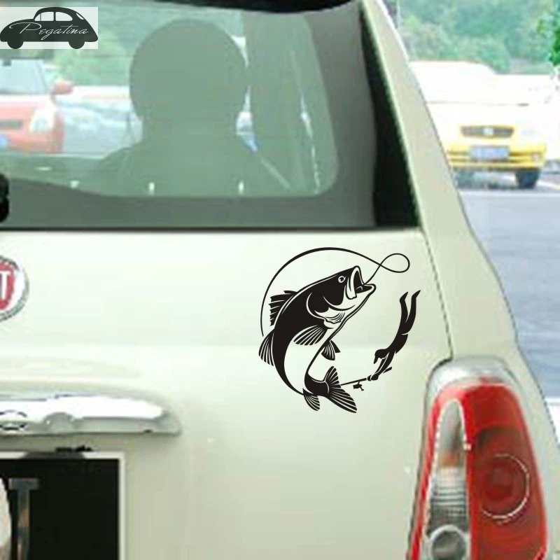 Go рыбалка охотник автомобиль стикер лодки рыба-наклейка плакаты ...