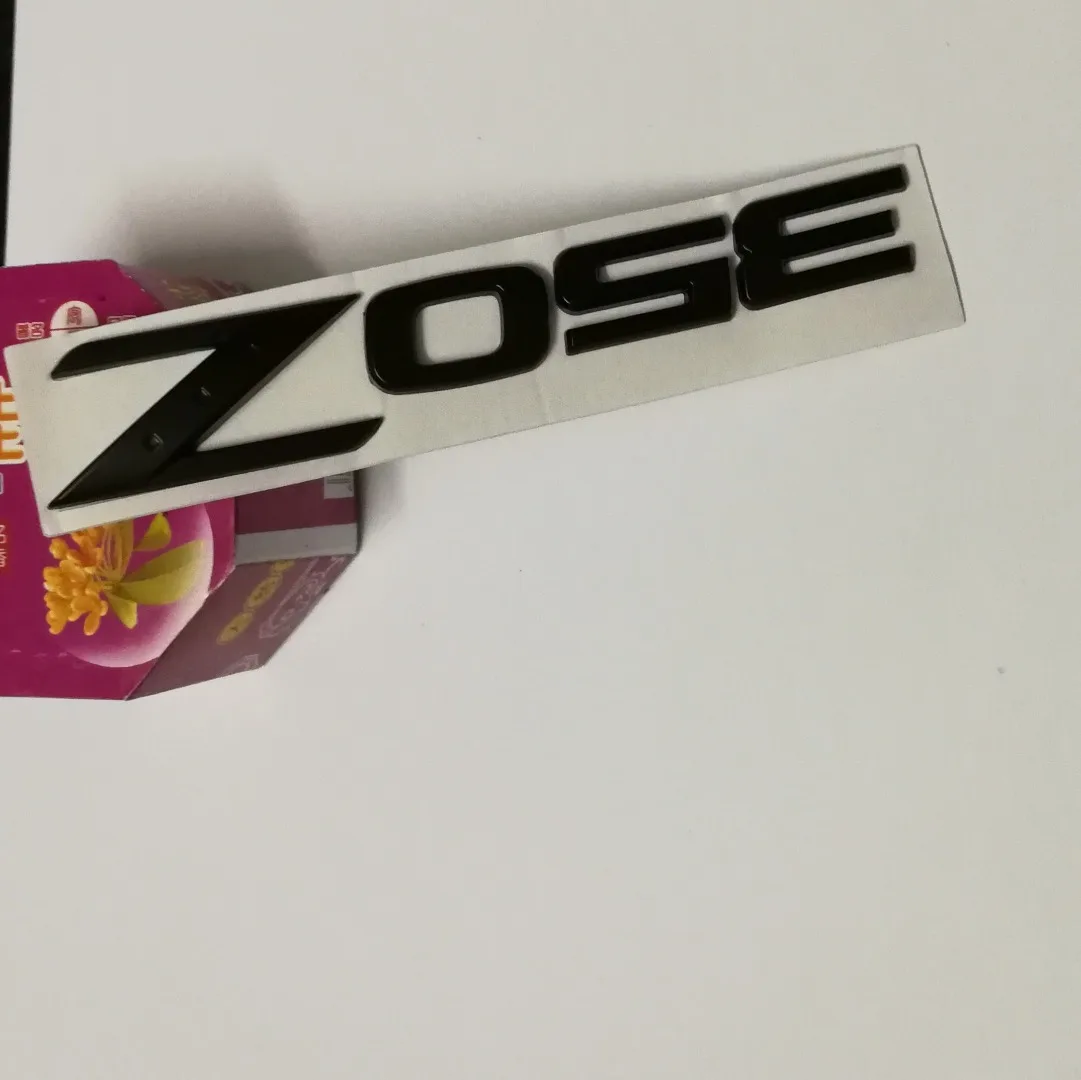 

Новинка, металлическая эмблема 350Z для кузова автомобиля, заднего багажника, значок, наклейка для Nissan Black