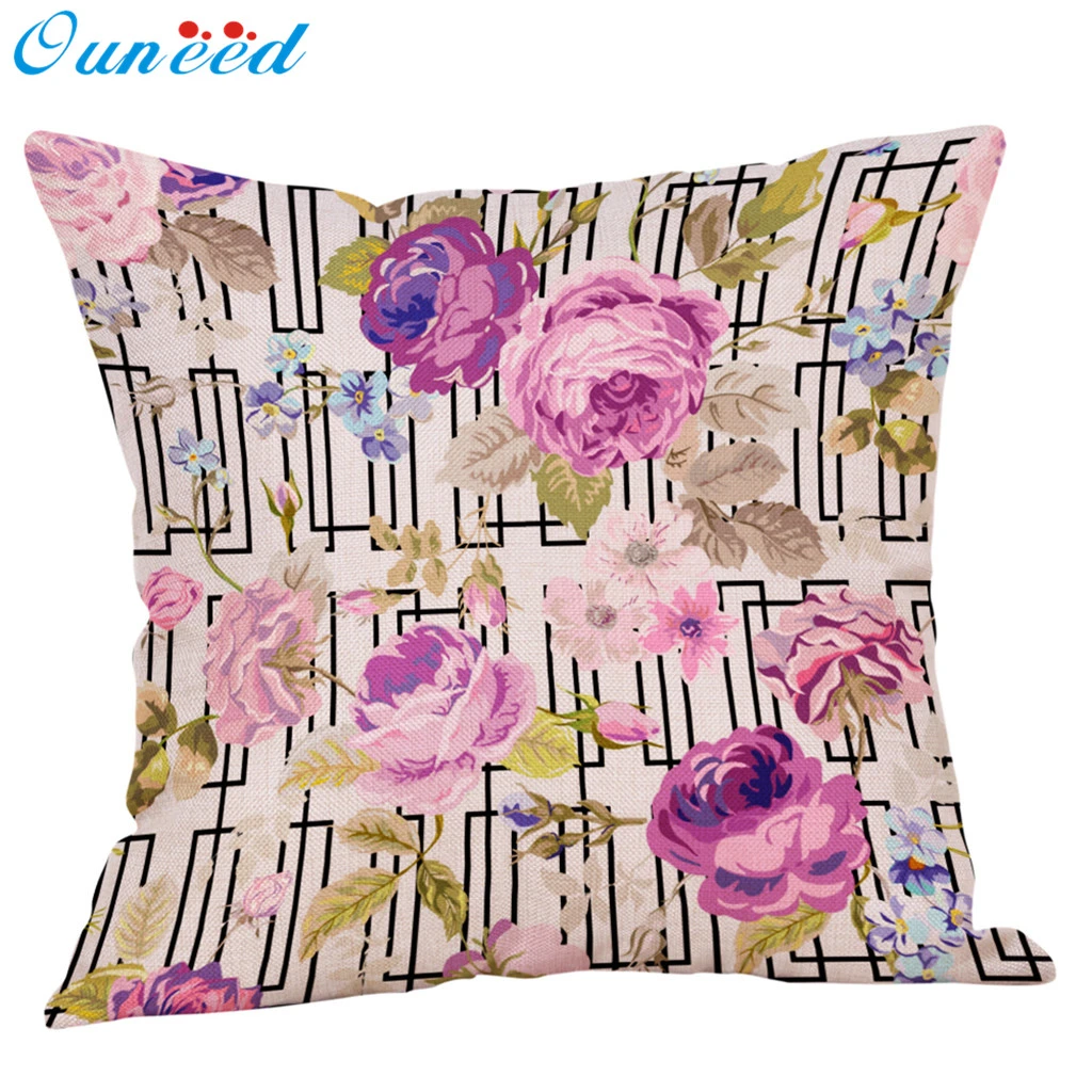 Federa Per Cuscini Decorativi Fodera Per Cuscino In Poliestere Geometrico Semplice Verde Per Divano Casa Auto Soggiorno Funda Cojines Fodera Per Cuscino Aliexpress