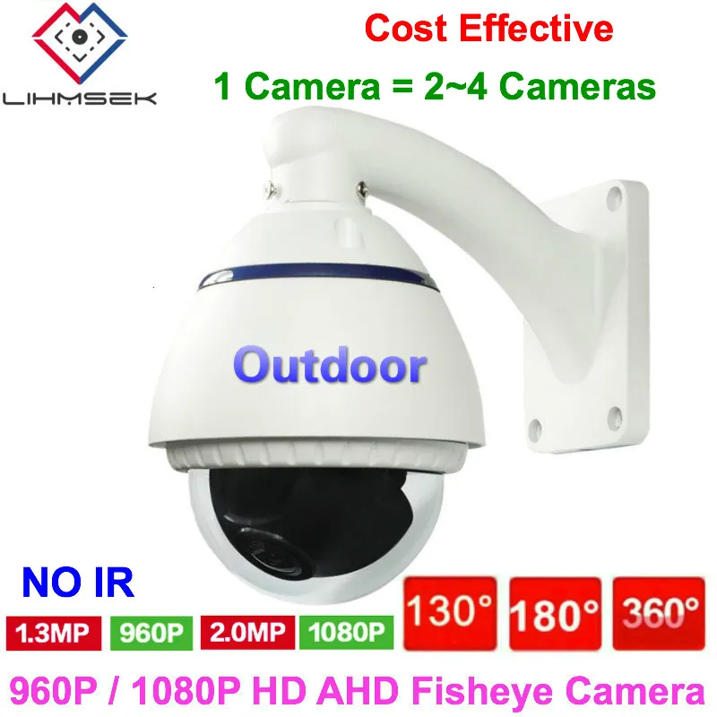 Lihmsek 1080P 2MP панорамная 360 180 градусов широкоугольная наружная Внешняя камера рыбий