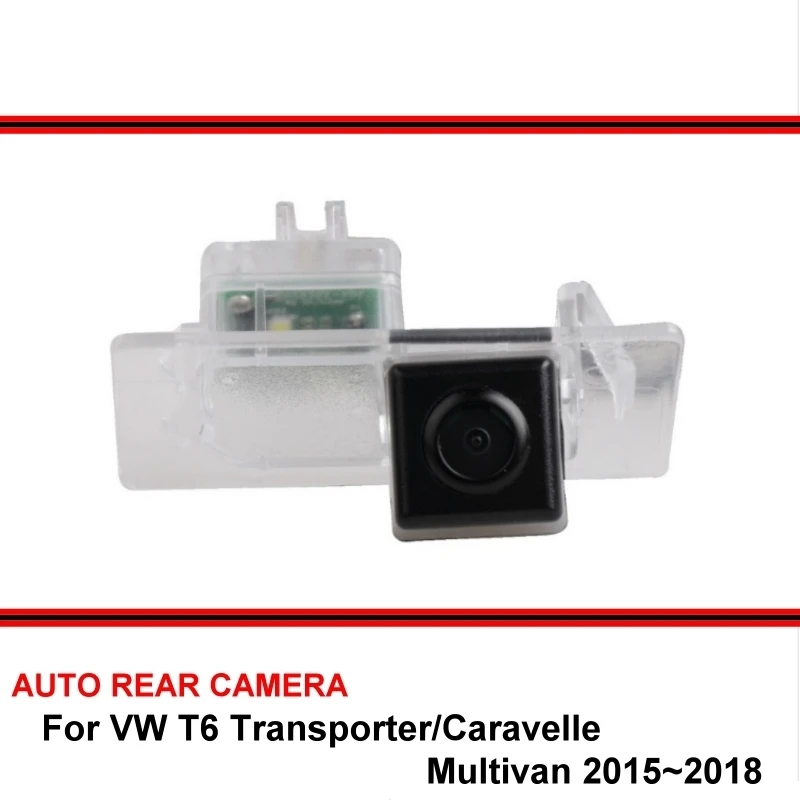 Камера заднего вида рыбий глаз для VW T6 Transporter/Caravelle/Multivan 2015 ~ 2018 с функцией ночного