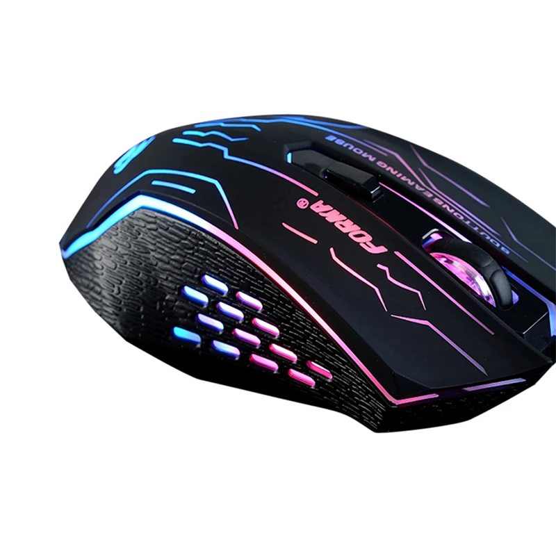  USB Wired Gaming Mouse 3200DPI 6Buttons Sound/Silent Optical Computer Mouse Gamer for PC Laptop for