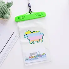 Водонепроницаемый чехол для телефона с сухим герметичным карманом для подводной фотографии сенсорный экран чехол для смартфона мультфильм животное Дайвинг водонепроницаемый мешок