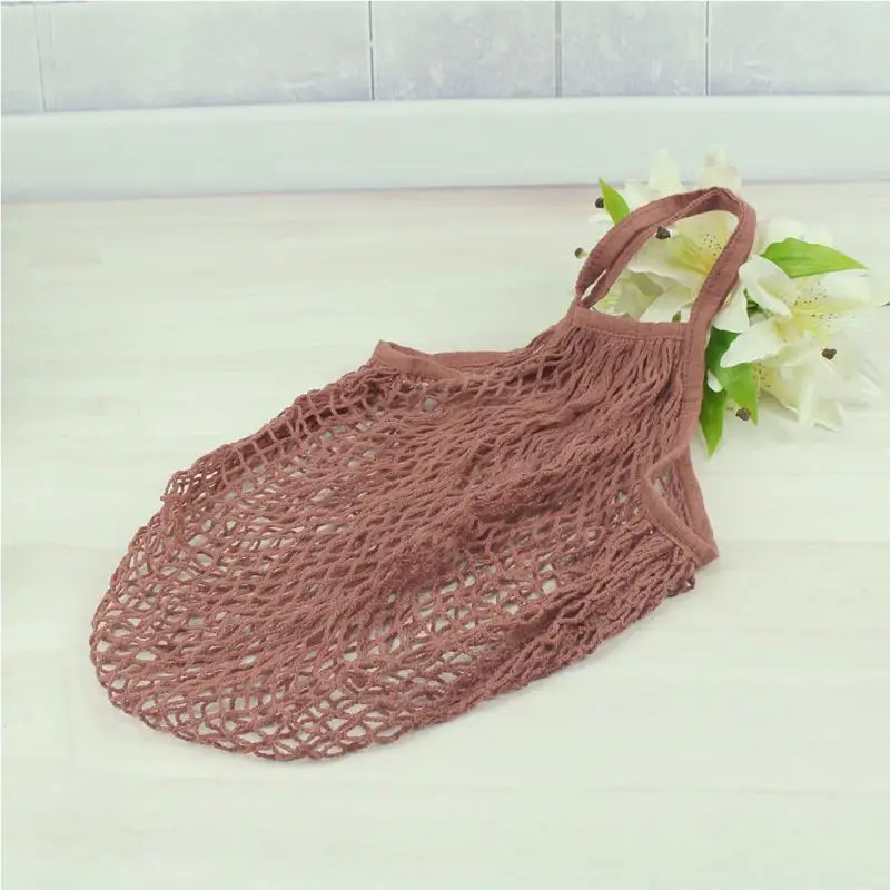 Mesh Net Shopping Bag Reusable Grocery Bag Eco Friendly Woven Cotton Bag Totes Fruit Storage Handbag Casual Handbag One Piece Mesh Net Shopping Bag Reusable Grocery Bag Eco Friendly Woven Cotton Bag Totes Fruit Storage Handbag Casual Handbag One Piece