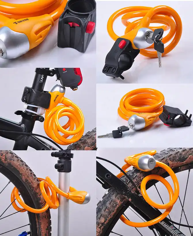 bicycle locking cable