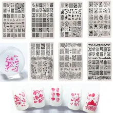 MAFANAILS Fashion 1PC Lace Design Nail Stamping Plates DIY Nail Art Image Stamp Plates Manicure Set Template Nail Tool HK01-11 MAFANAILS Fashion 1PC Lace Design Nail Stamping Plates DIY Nail Art Image Stamp Plates Manicure Set Template Nail Tool HK01-11