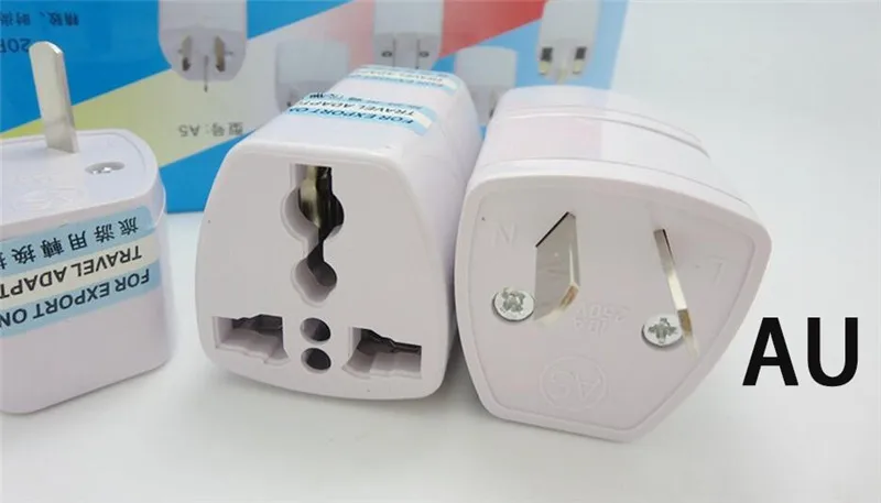 EU US AU to UK AC Travel Power Plug