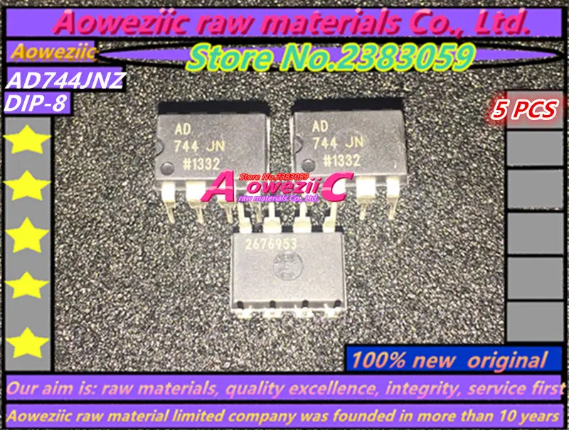 Aoweziic 100% новый импортный оригинальный чип усилителя AD744JNZ AD744JN DIP 8 Запасные части  | Запасные части -32909758082
