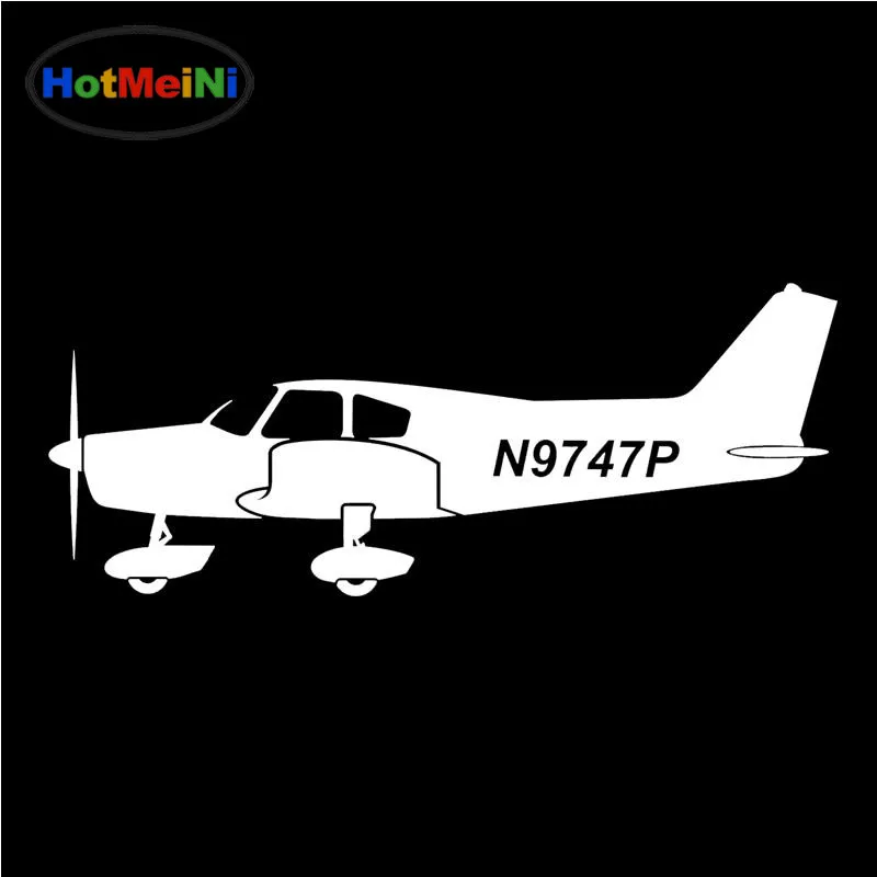 HotMeiNi автомобильный Стайлинг PA28 Cherokee 140 N Poly Pilots Aircraft виниловая наклейка на