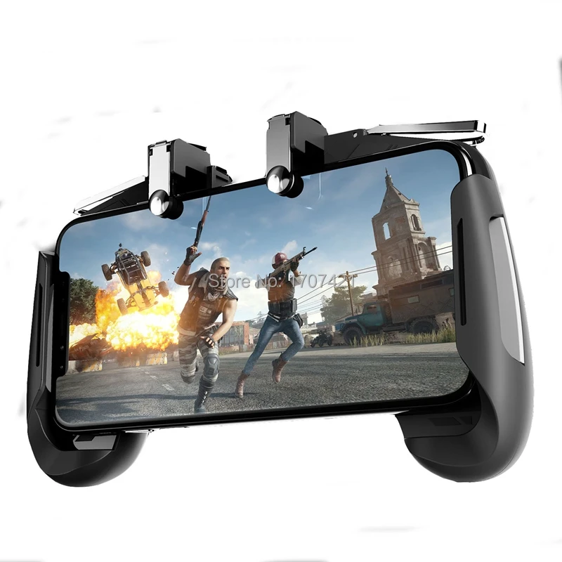 Pubg Mobile Gamepad Pubg Controller for Phone L1R1 Grip with Joystick  Trigger L1r1 Pubg Fire Buttons for iPhone Android IOS (3)