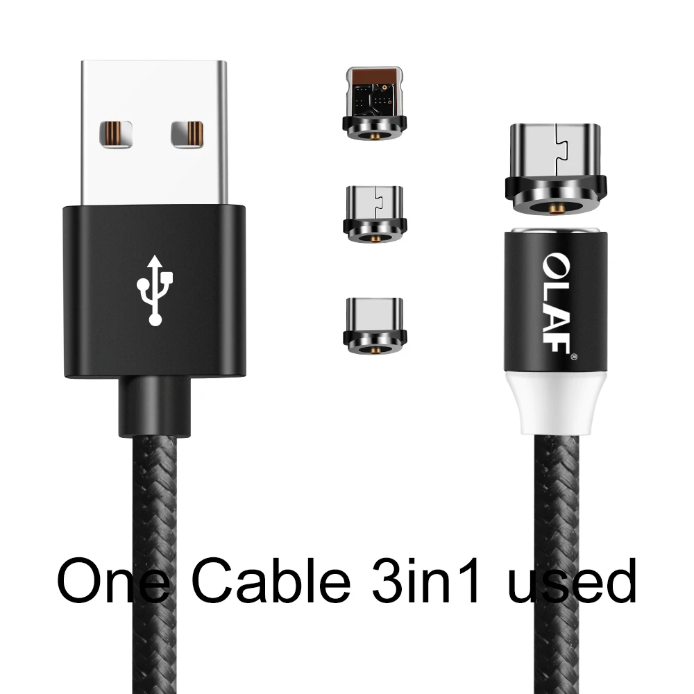 Магнитный кабель OLAF Micro usb type C адаптер для быстрой зарядки Microusb type-C магнитное зарядное устройство USB C для iphone huawei samsung xiaomi