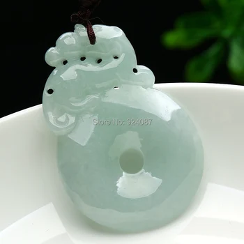 

Natural a jadeite jade pendant lucky Pi Xiu jade pendant to pray peace buckle nostalgia defends the security and peace