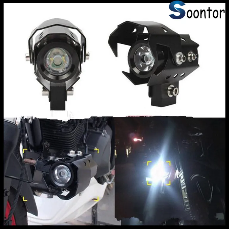 Motorcycle Headlight LED Fog Lamp Head Light Spotlight for Kawasaki