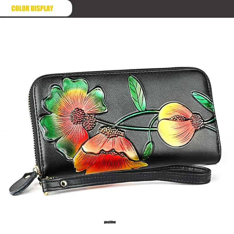 genuine leather wallet women (3)