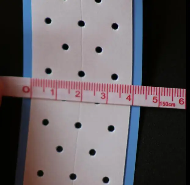 30.5cm*4cm Double Sided Hair System Tape Adhesive Ultra Strong Blue Wig Human Hair Extension Breathable waterproof 1pcs