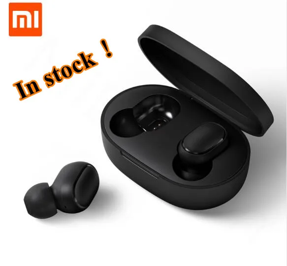 В наличии! Оригинальный Xiaomi Redmi AirDots True беспроводной bluetooth 5 0 TWS наушники DSP