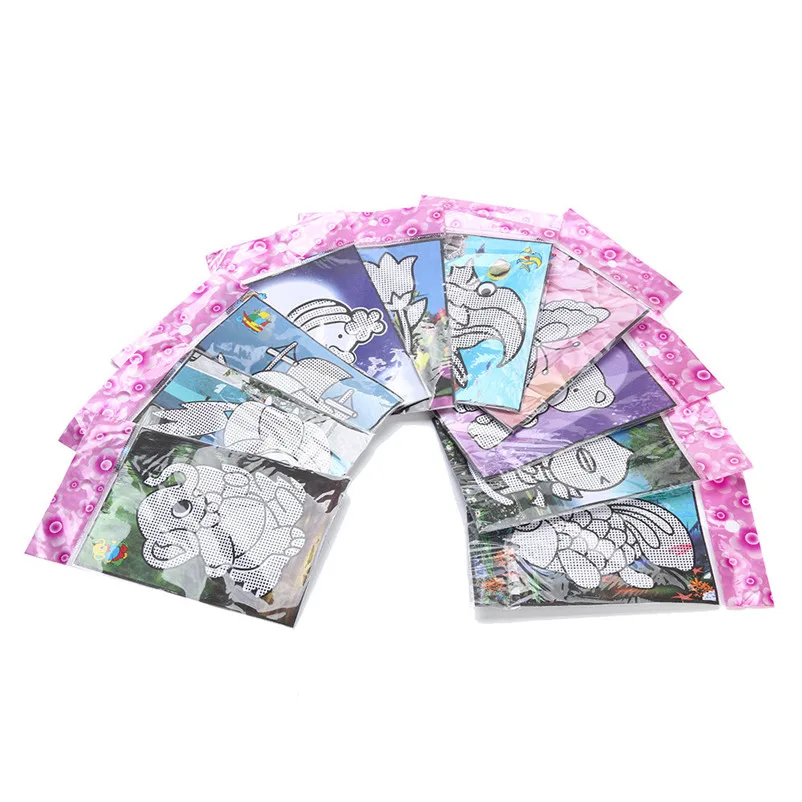 

2018 New Magic Colorful Painting Toy Children Kids Learning Toys DIY Educational Toy Dropshipping Wholesaling retailing P5
