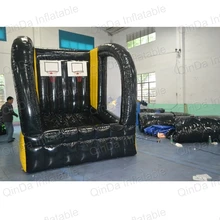 4m Long Shooting Practise Inflated Soccer Goal  Inflatable Football field Gate Football Training Beach Game